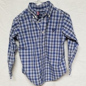 CHAPS Boy's button down shirt.  Size 4T